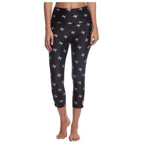 NWT Kate Spade hummingbird print yoga pants leggings